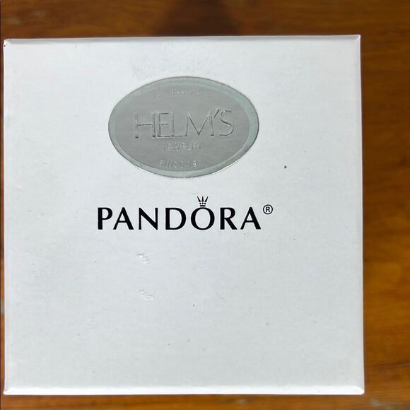 Pandora White Gift Box Ornament - Picture 6 of 7